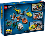 Caja LEGO City Remix Avión Camión Aerodeslizador ref 60505 con 990 piezas
