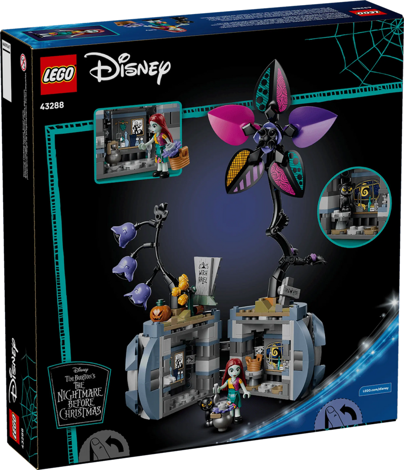 Caja LEGO Disney 43288 Maceta Sally Pesadilla Navidad Tim Burton 346 piezas 9+

