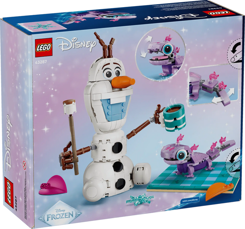 Caja LEGO Disney Frozen Pícnic de Olaf y Bruni ref 43287 con 478 piezas
