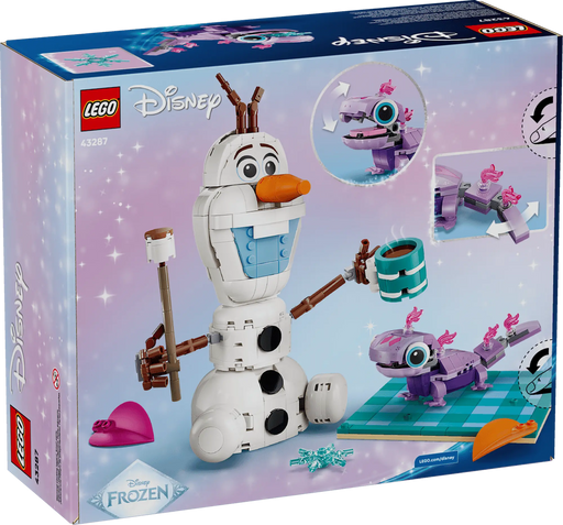Caja LEGO Disney Frozen Pícnic de Olaf y Bruni ref 43287 con 478 piezas
