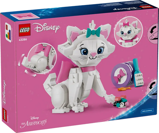 Caja LEGO Disney Los Aristogatos Adorable Marie ref 43286 con 369 piezas
