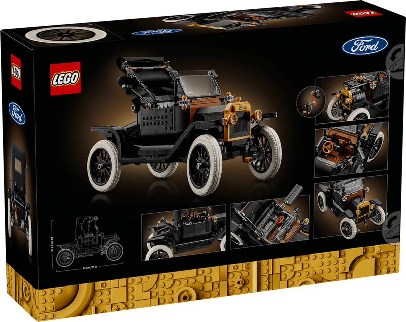 Caja LEGO Icons 11376 Ford Model T coche clásico 1060 piezas
