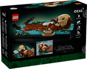 Caja LEGO Ideas 21366 Nutrias Marinas Flote 1234 piezas
