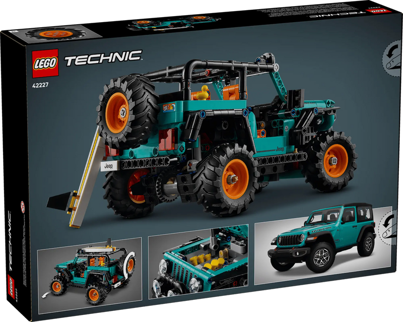 Caja LEGO Technic 42227 Jeep Wrangler Rubicon 723 piezas SUV
