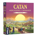 Caja del juego Catan Mercaderes y Bárbaros de Devir