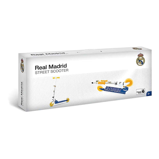 Caja del Patinete Infantil Real Madrid de 2 ruedas de Mondo