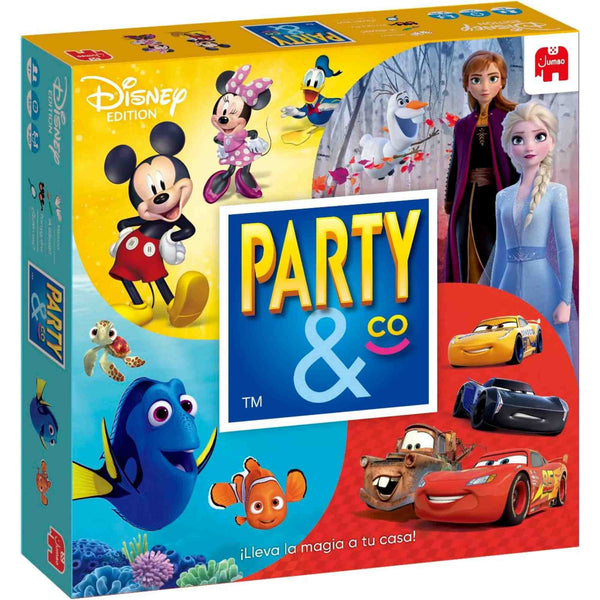 Caja del juego Diset Party & Co Disney con personajes clásicos.
