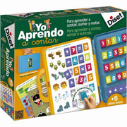 Caja del juego Diset Yo Aprendo a Contar con colores llamativos.
