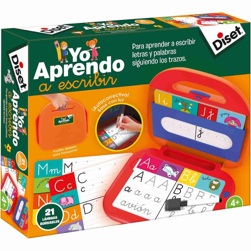 Caja del juego Diset Yo Aprendo a Escribir.
