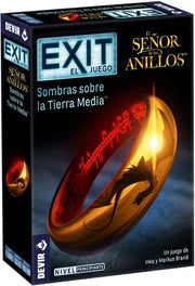 Caja del juego EXIT El Señor de los Anillos Devir en español
