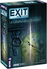 Caja del juego Exit: La cabaña abandonada de Devir