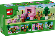 Caja del set LEGO Minecraft 21268 La Casa-Cerdo Bebé del bioma Bosque con vista de la casa-cerdo, cultivos, cerdo adulto ensillado con zanahoria en palo, Piglin Zombi enemigo y abeja. Juguete de construcción de 238 piezas para fans de Minecraft mayores de 7 años. Envío gratis desde 49,99€.
