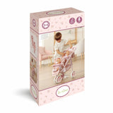 Caja gemelar Olivia completo: cochecito doble, capotas y bolso paseo
