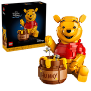 Caja y producto LEGO Disney Winnie the Pooh 43300 set coleccionable adultos
