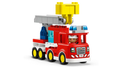 Camión bomberos LEGO DUPLO 10473 rojo con grúa articulada y plataforma elevadora
