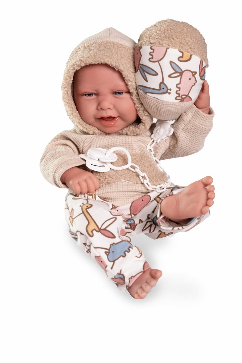 Carlo vinilo sexuado con pelota y chupete
