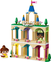 Castillo LEGO Disney Princess 30cm altura con Bella Tiana y plataforma giratoria
