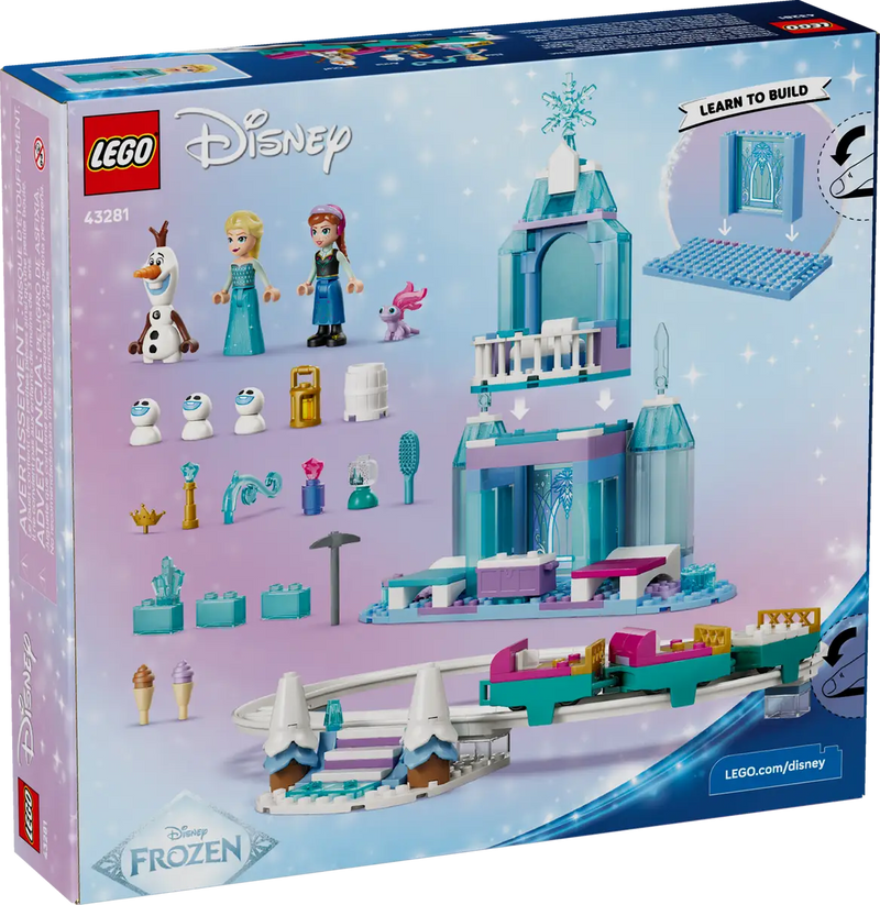 Castillo de Hielo de Elsa LEGO Disney Frozen - Caja del producto ref. 43281