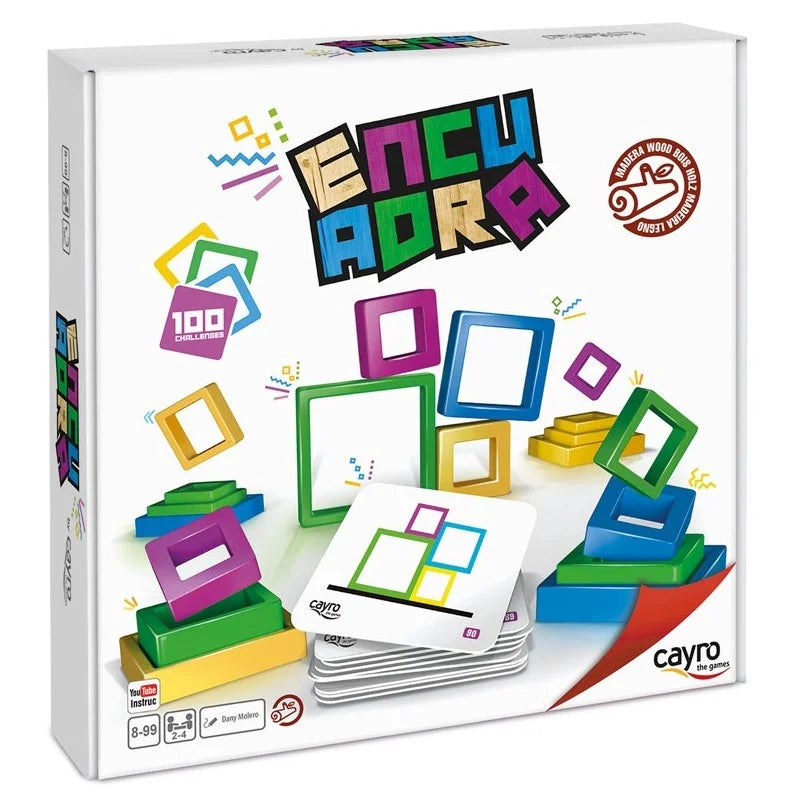 Cayro Action Games Encuadra Madera - Juego Habilidad y Construcción CAYRO-338