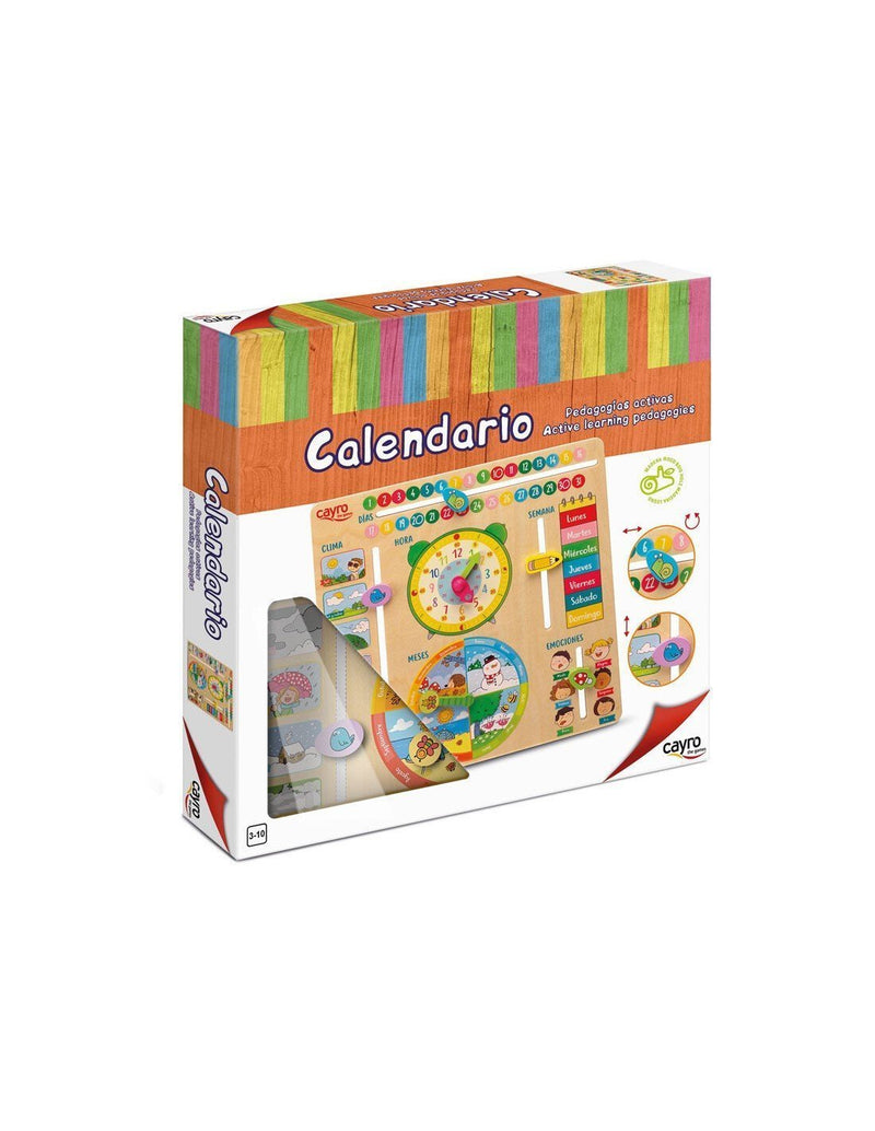 Cayro Calendario Educativo de madera (8107)