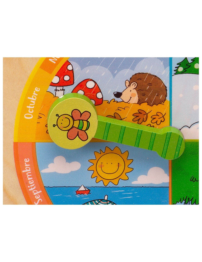 Cayro Calendario Educativo de madera (8107)