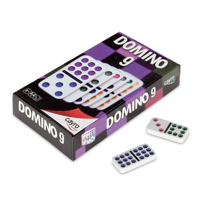 Cayro Domino Double 9 Colored Dots (247)