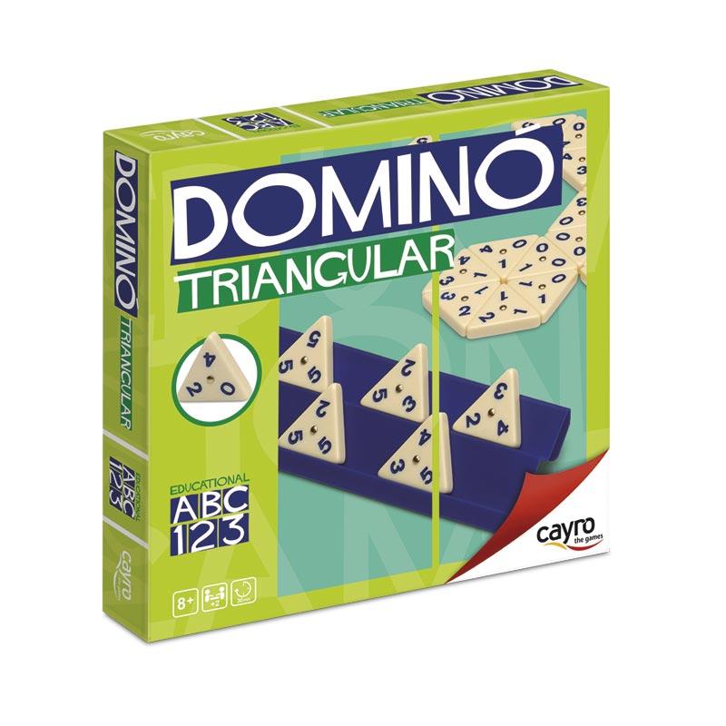Dominó Cayro Educational Triangular - Aprendizaje con Geometría CAYRO-710