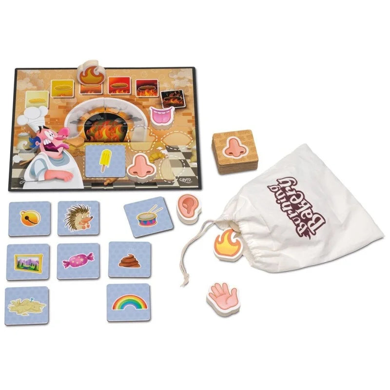 Cayro Burning Bakery - Juego Infantil de Memoria y Rapidez CAYRO-834