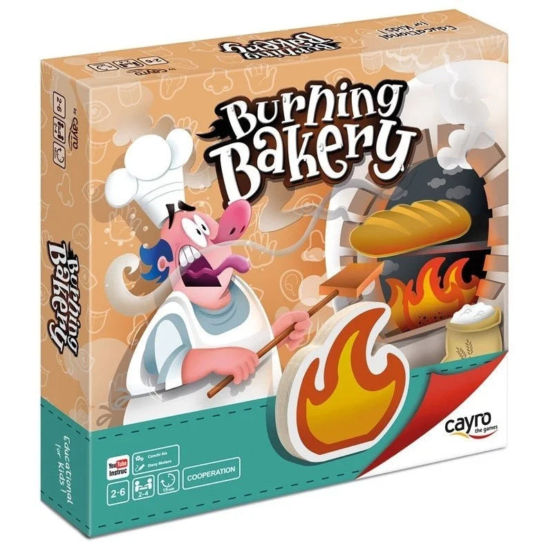 Cayro Burning Bakery - Juego Infantil de Memoria y Rapidez CAYRO-834