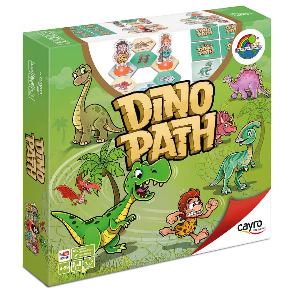 Caja del juego de mesa Dino Path de Cayro 153