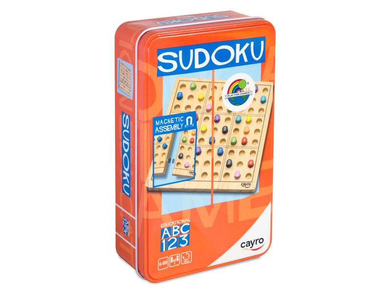 Cayro Games Travel Sudoku Metal Box (110)