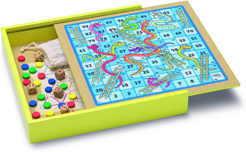 Cayro Pack of 30 Classic Wooden Games (830)