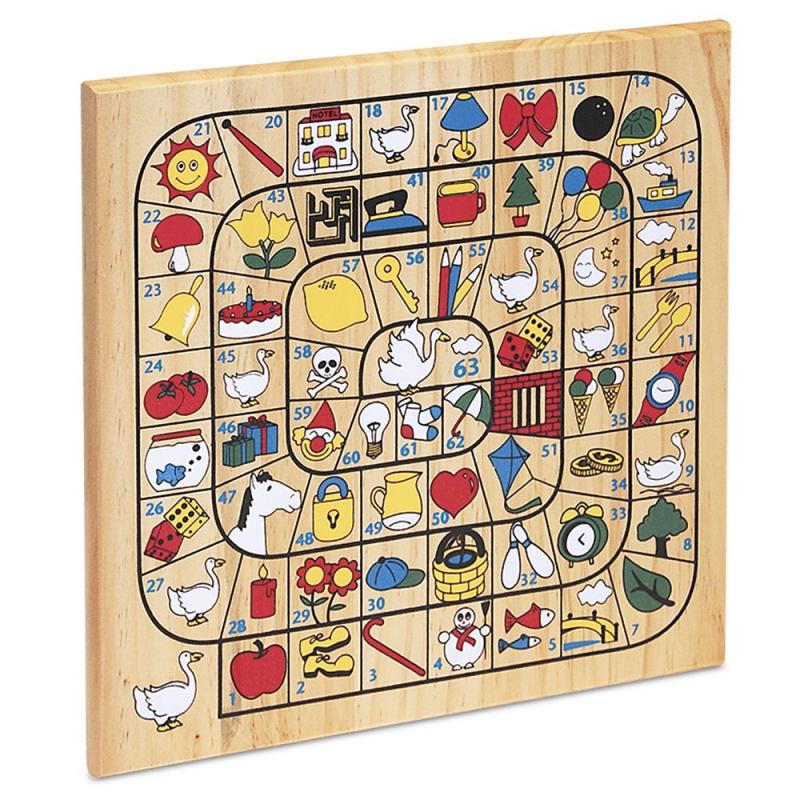 Cayro Parchis y Juego de la Oca en Madera CAYRO-632