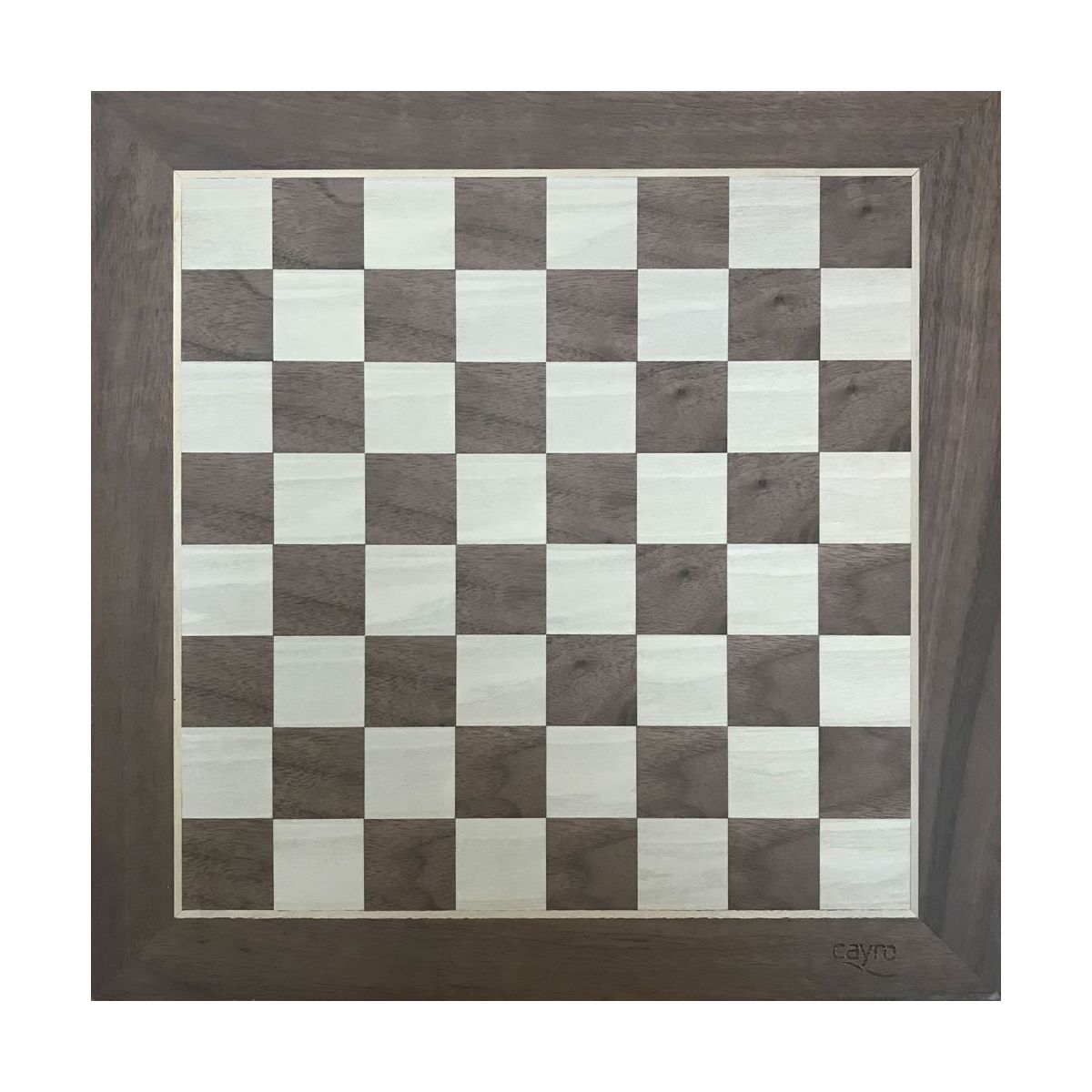 Tablero de ajedrez de marquetería en madera Cayro 613