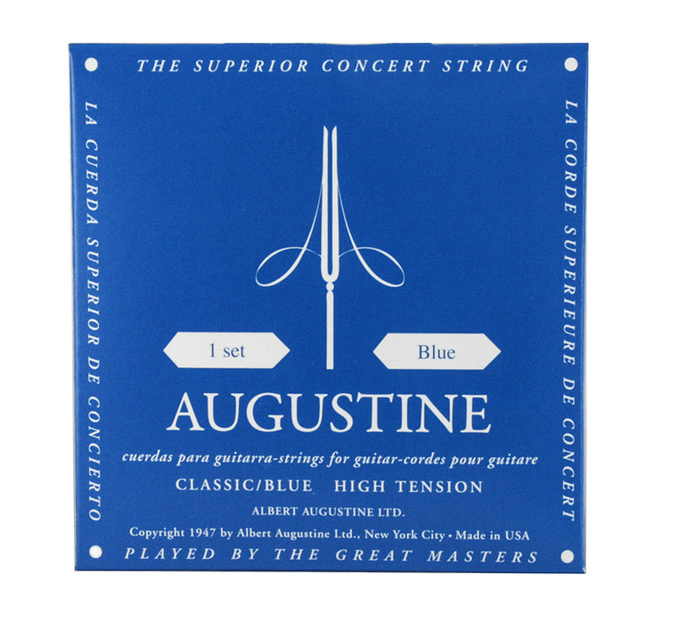 Centromusica Juego Cuerdas Guitarra Augustine Azul (7D56)