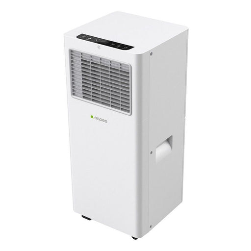Climatizador portátil Aspes móvil con ruedas multidireccionales, sin instalación fija, ideal para alquiler
