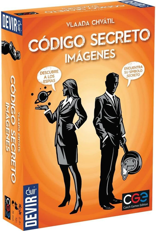 Código Secreto Imágenes: variante visual del clásico juego de deducción. Para 2-8 jugadores. Ideal para sesiones rápidas y creativas. ¡Envío gratis a toda España!