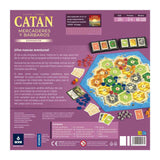Componentes del juego Catan Mercaderes y Bárbaros de Devir