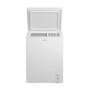 Congelador Artica 198L con tapa abierta 