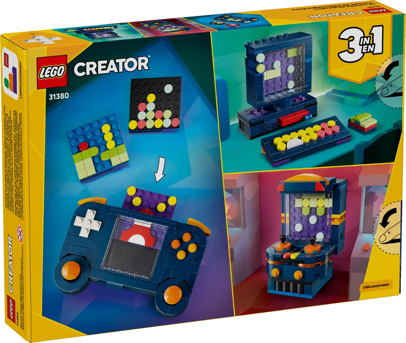 Consola de Videojuegos Retro LEGO Creator 3 en 1 - Caja ref. 31380