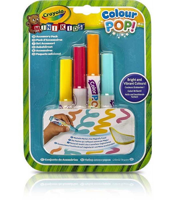 Crayola Set de Recarga Colorea y Borra Rotuladores Color Pop MK (81-2007G)
