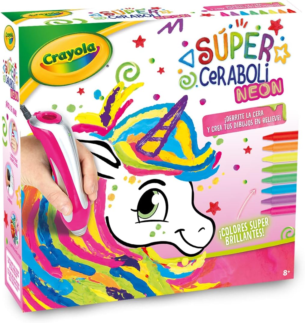 Crayola Super Ceraboli Unicornio Neón (25-0509)