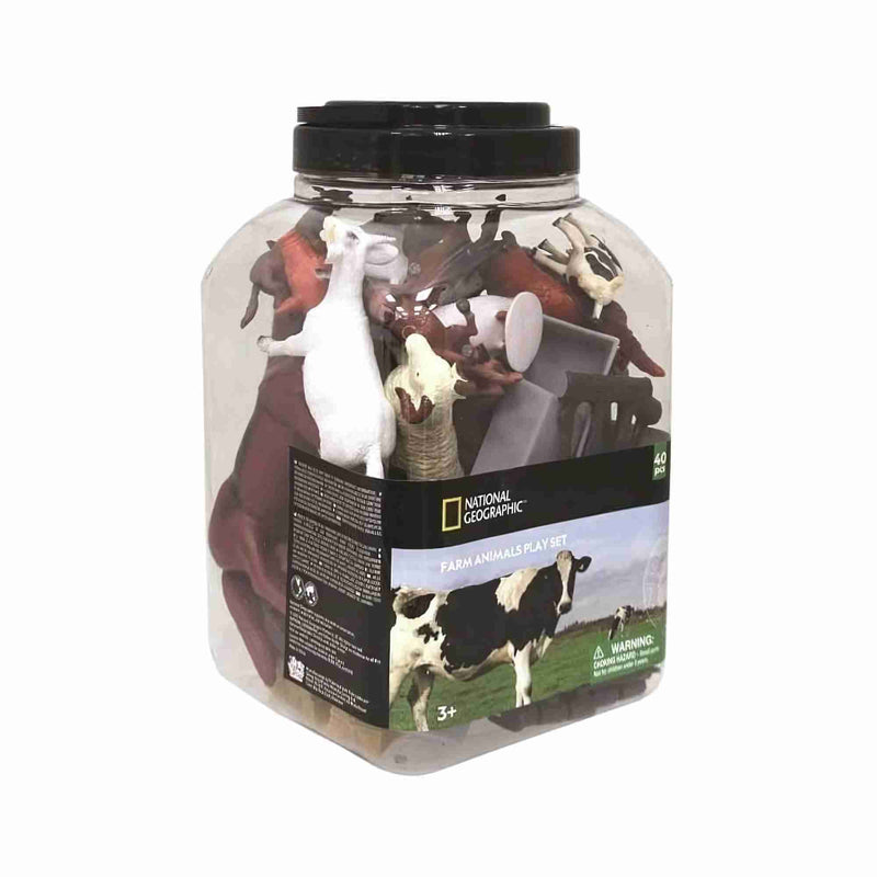 National Geographic Cubo 40 animales de granja (6703)