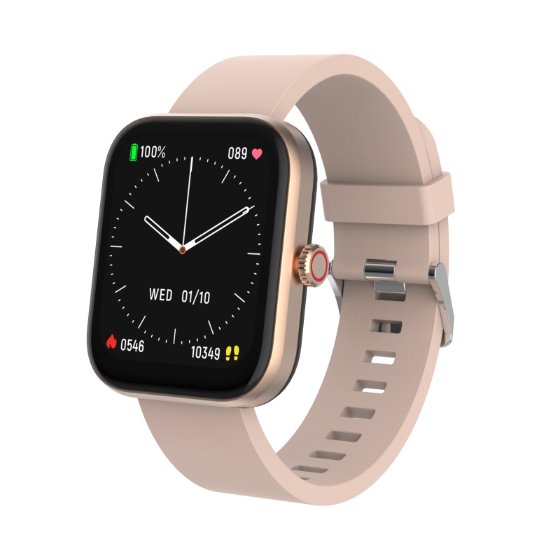 DCU Smartwatch Los Angeles Golden Includes 2 straps, Nylon and Silicone (265148)