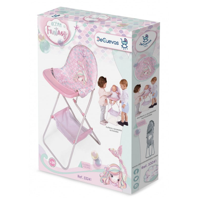 Decuevas Trona Plegable de Muñecas Ocean Fantasy (53241)
