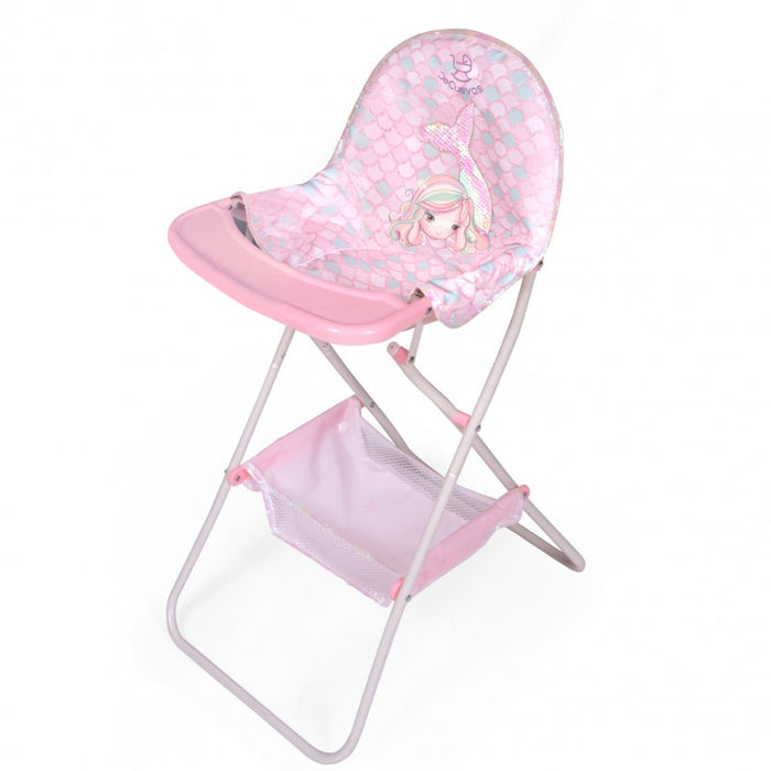 Decuevas Folding Highchair for Dolls Ocean Fantasy (53241)