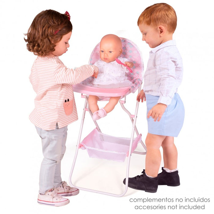 Decuevas Folding Highchair for Dolls Ocean Fantasy (53241)