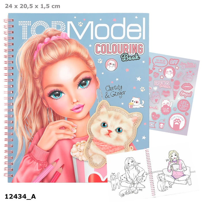 Depesche TOPModel Libro para colorear Cutie Star (0012434)