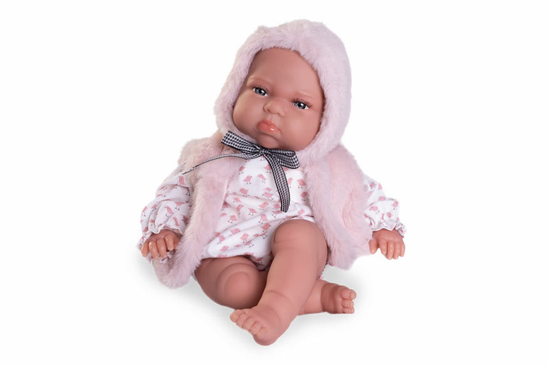 Detalle de la cara expresiva de la muñeca Tufi de Antonio Juan
