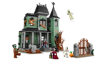 Detalles interactivos LEGO 31167: verja que se abre, fantasma oculto que aparece al girar rueda, órgano encantado y parte posterior abatible
